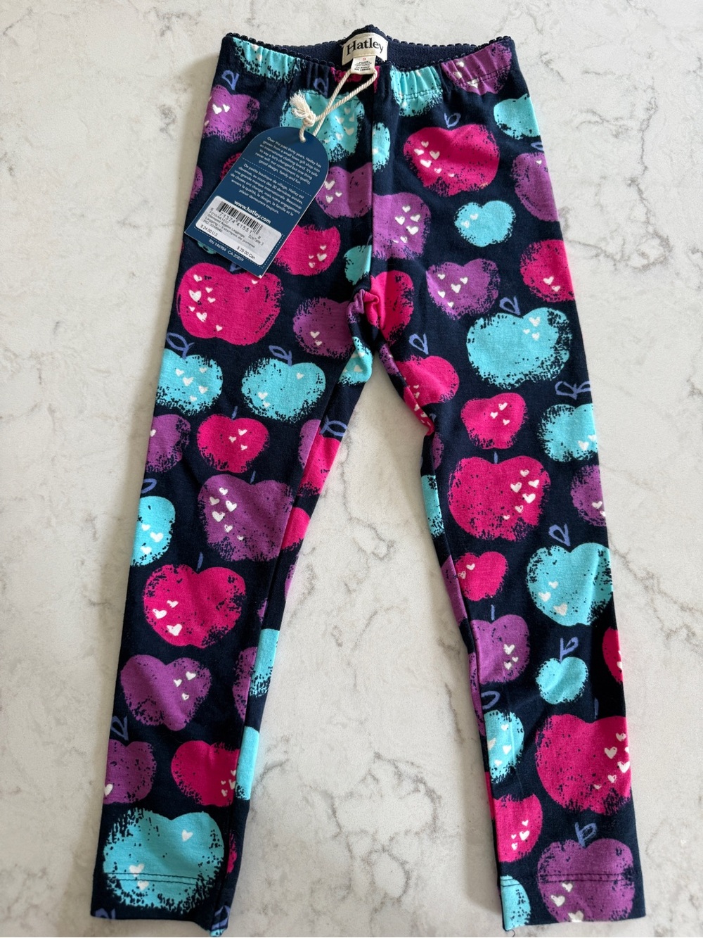 Hatley Navy Size 3T Leggings Brand New with Tags